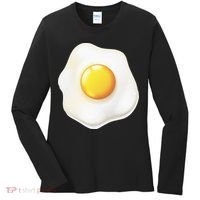 Egg Costume Funny Christmas Halloween Egg Women's Long Sleeve Shirt thumb 0