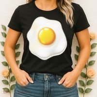 Egg Costume Funny Christmas Halloween Egg Women's T-Shirt thumb 2