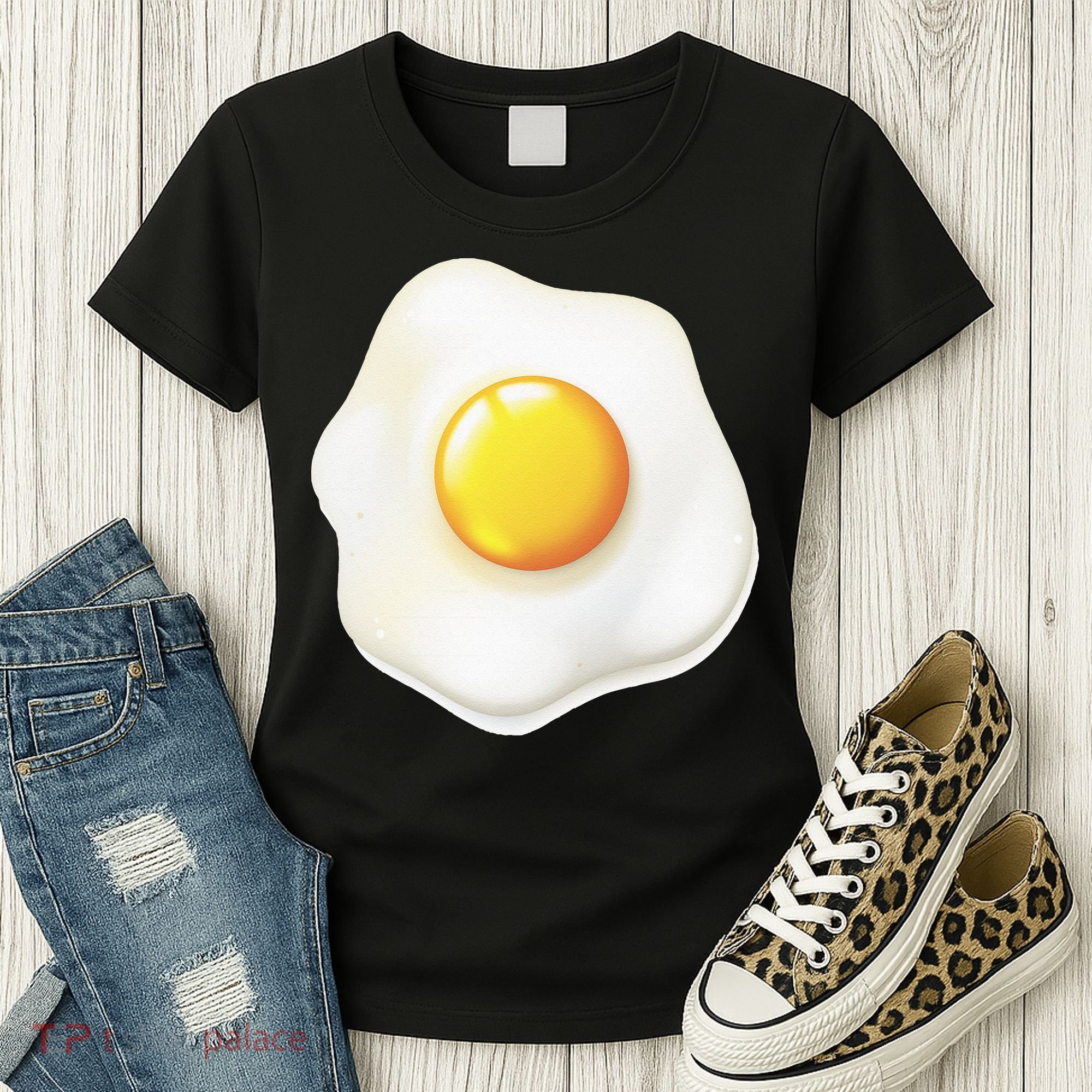 Egg Costume Funny Christmas Halloween Egg Women's T-Shirt