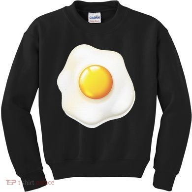 Egg Costume Funny Christmas Halloween Egg Kids Sweatshirt
