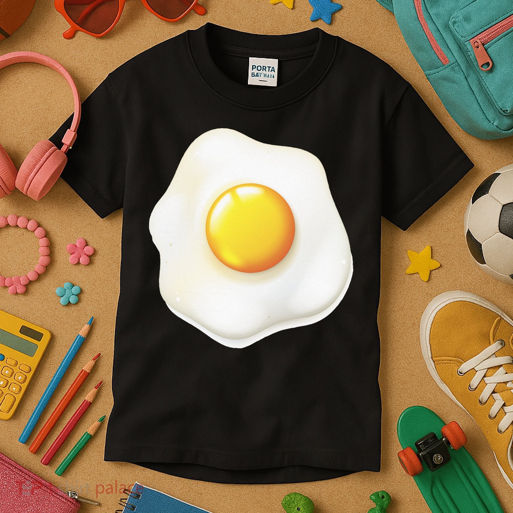 Egg Costume Funny Christmas Halloween Egg Kids T-Shirt