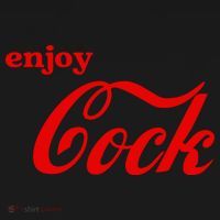 Enjoy Cock Funny Parody Logo Gift Backpack thumb 2