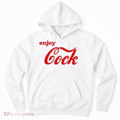 Enjoy Cock Funny Parody Logo Gift Hoodie