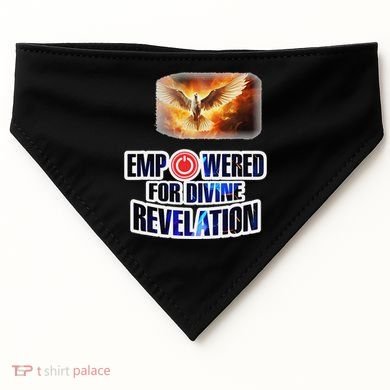 Empowered Christian For Divine Revelation Christian USA-Made Doggie Bandana