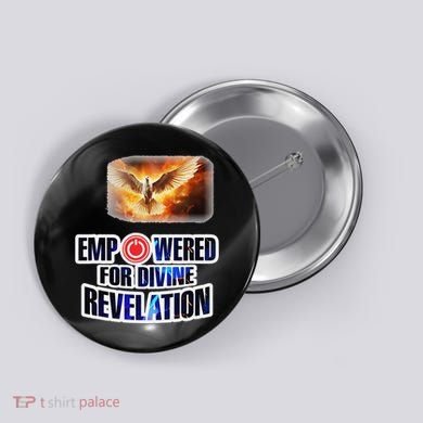 Empowered Christian For Divine Revelation Christian Button