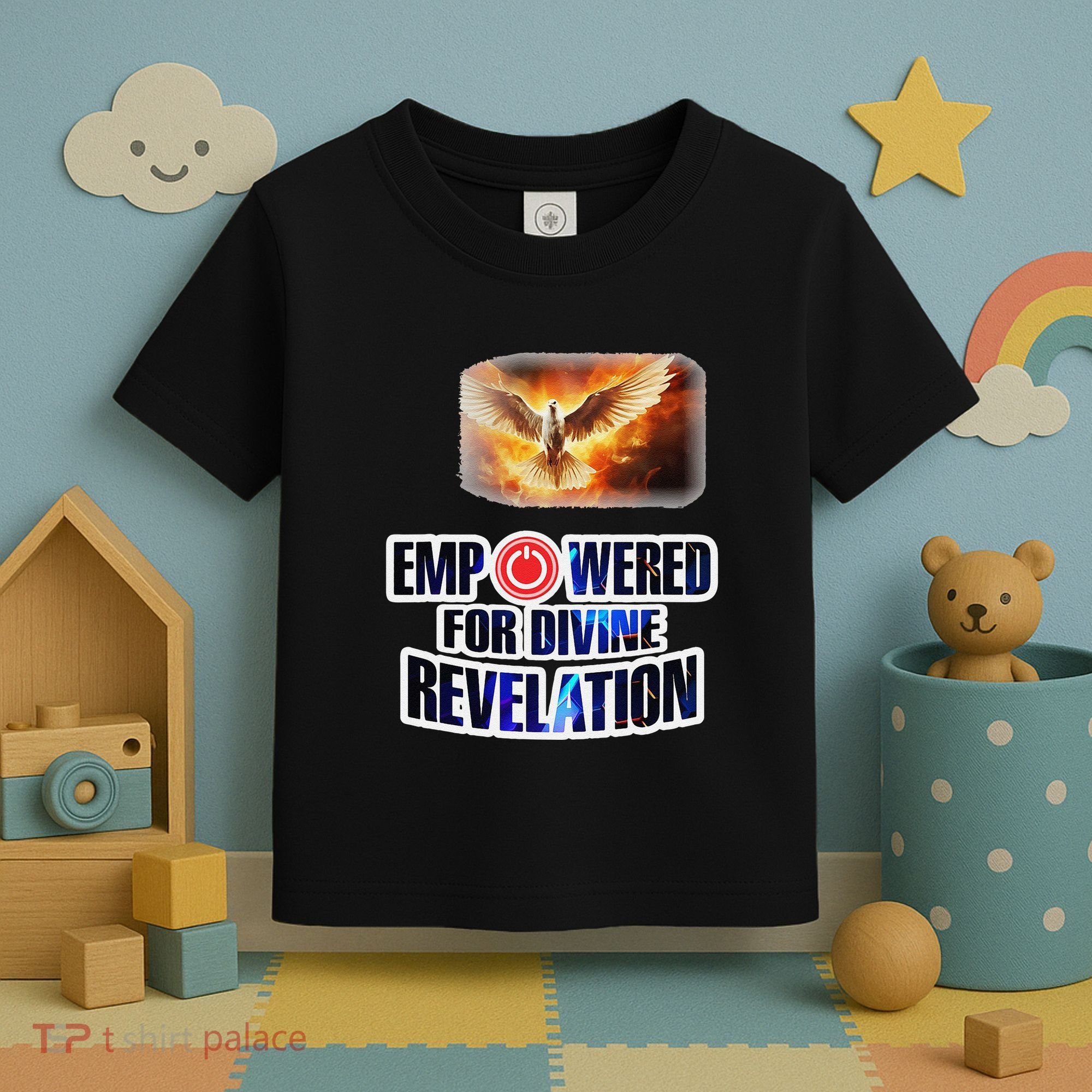 Empowered Christian For Divine Revelation Christian Toddler T-Shirt