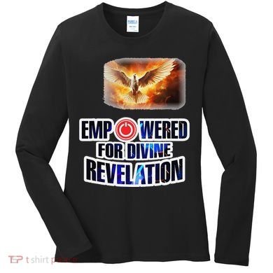 Empowered Christian For Divine Revelation Christian Women's Long Sleeve Shirt