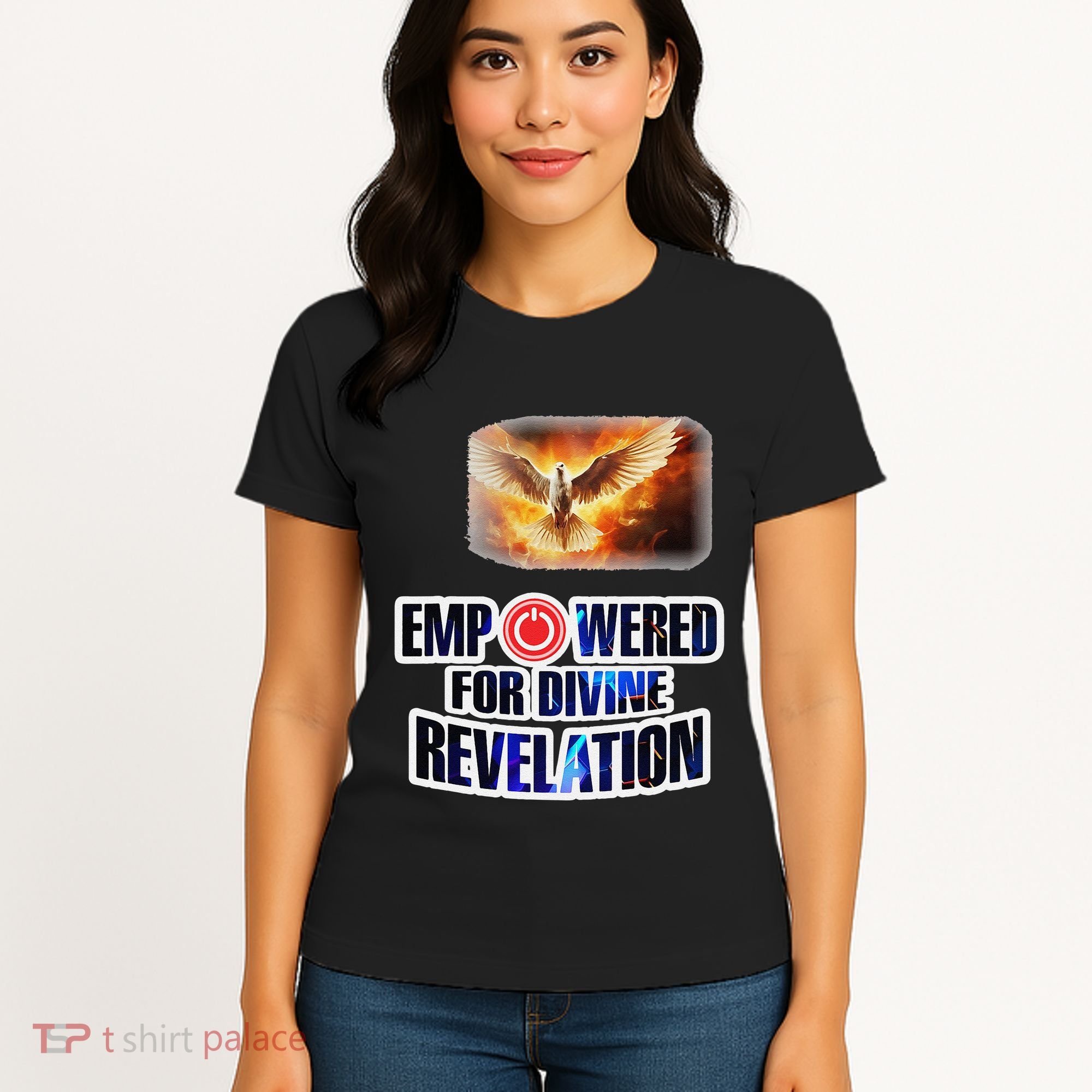 Empowered Christian For Divine Revelation Christian Women's T-Shirt