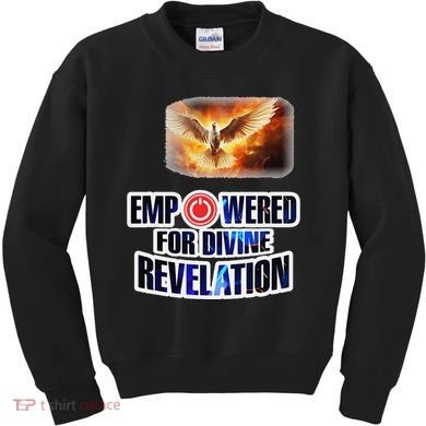 Empowered Christian For Divine Revelation Christian Kids Sweatshirt