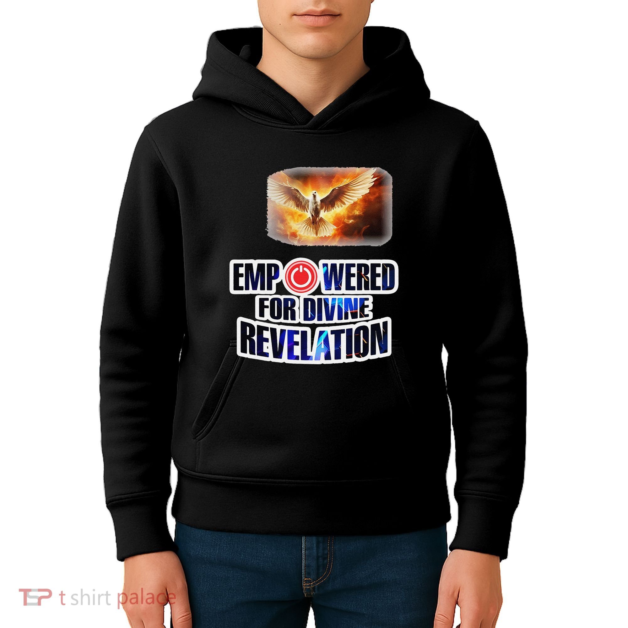 Empowered Christian For Divine Revelation Christian Kids Hoodie