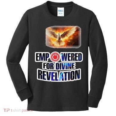 Empowered Christian For Divine Revelation Christian Kids Long Sleeve Shirt