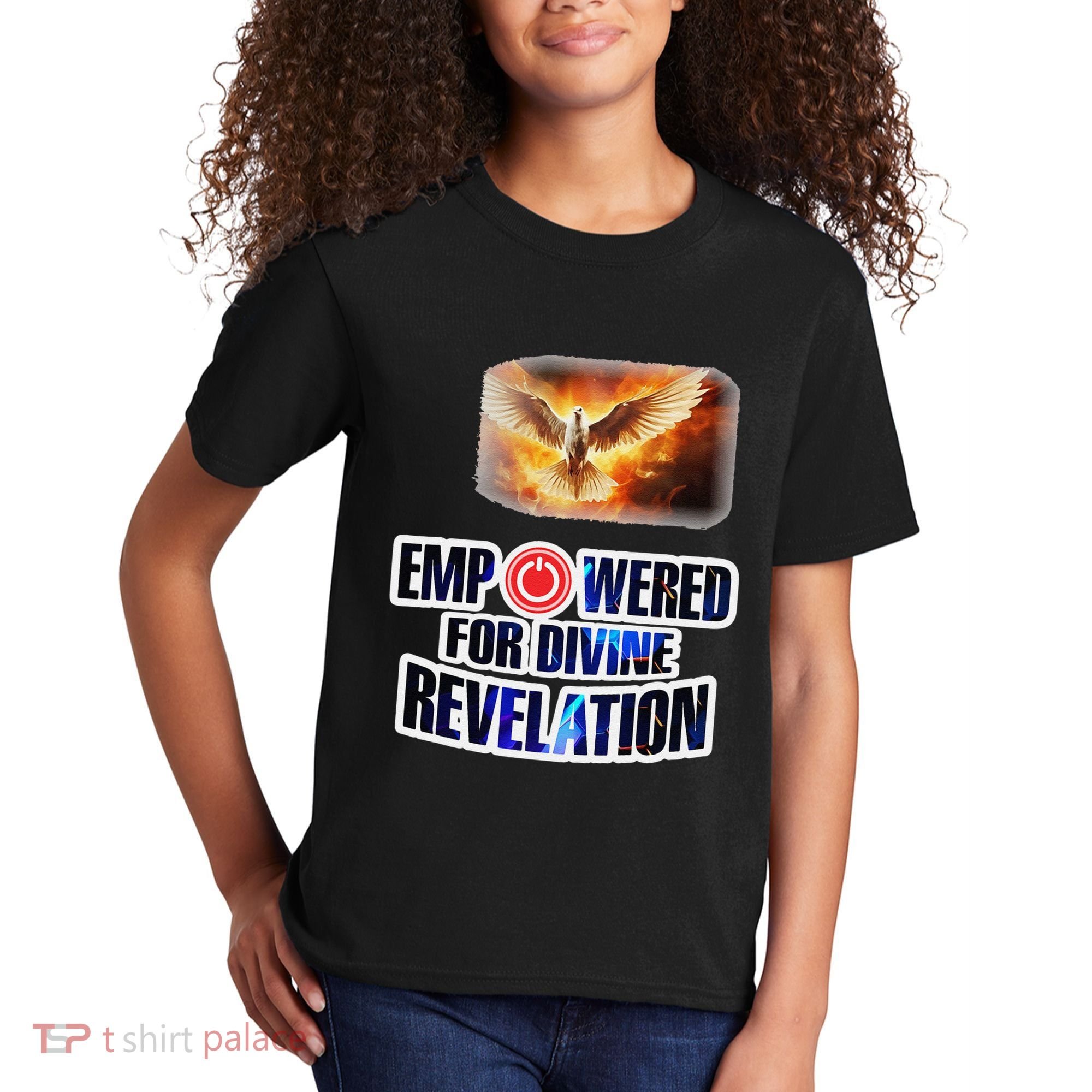 Empowered Christian For Divine Revelation Christian Kids T-Shirt