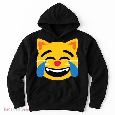 Emoticon Cat Face With Tears Of Joy Hoodie