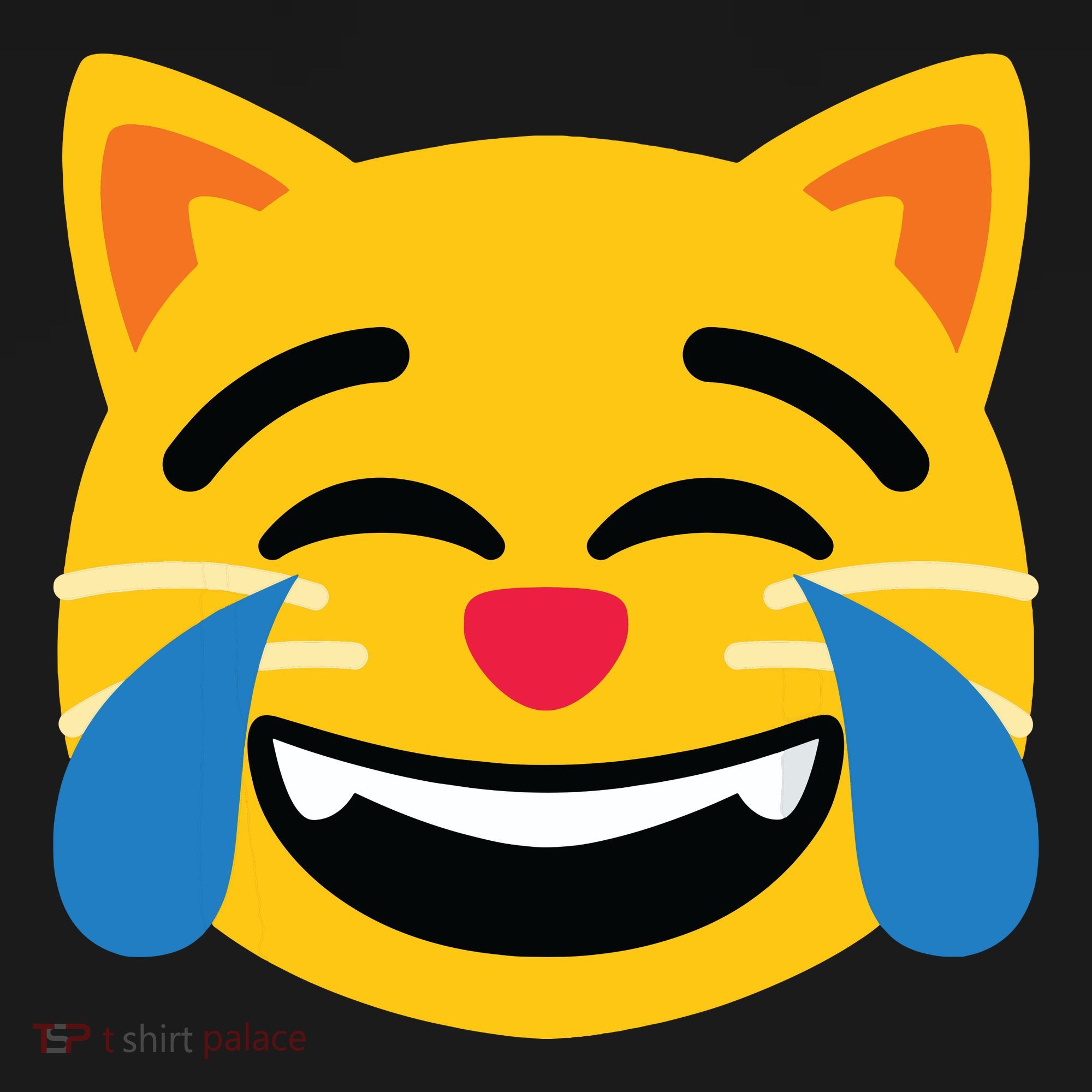 Emoticon Cat Face With Tears Of Joy Women's Hoodie
