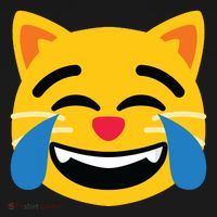 Emoticon Cat Face With Tears Of Joy Mousepad thumb 1
