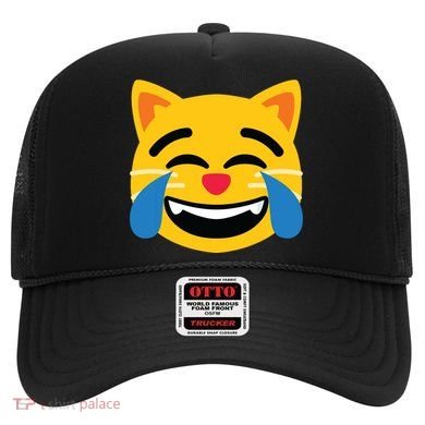 Emoticon Cat Face With Tears Of Joy Hat