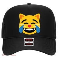 Emoticon Cat Face With Tears Of Joy Hat thumb 0