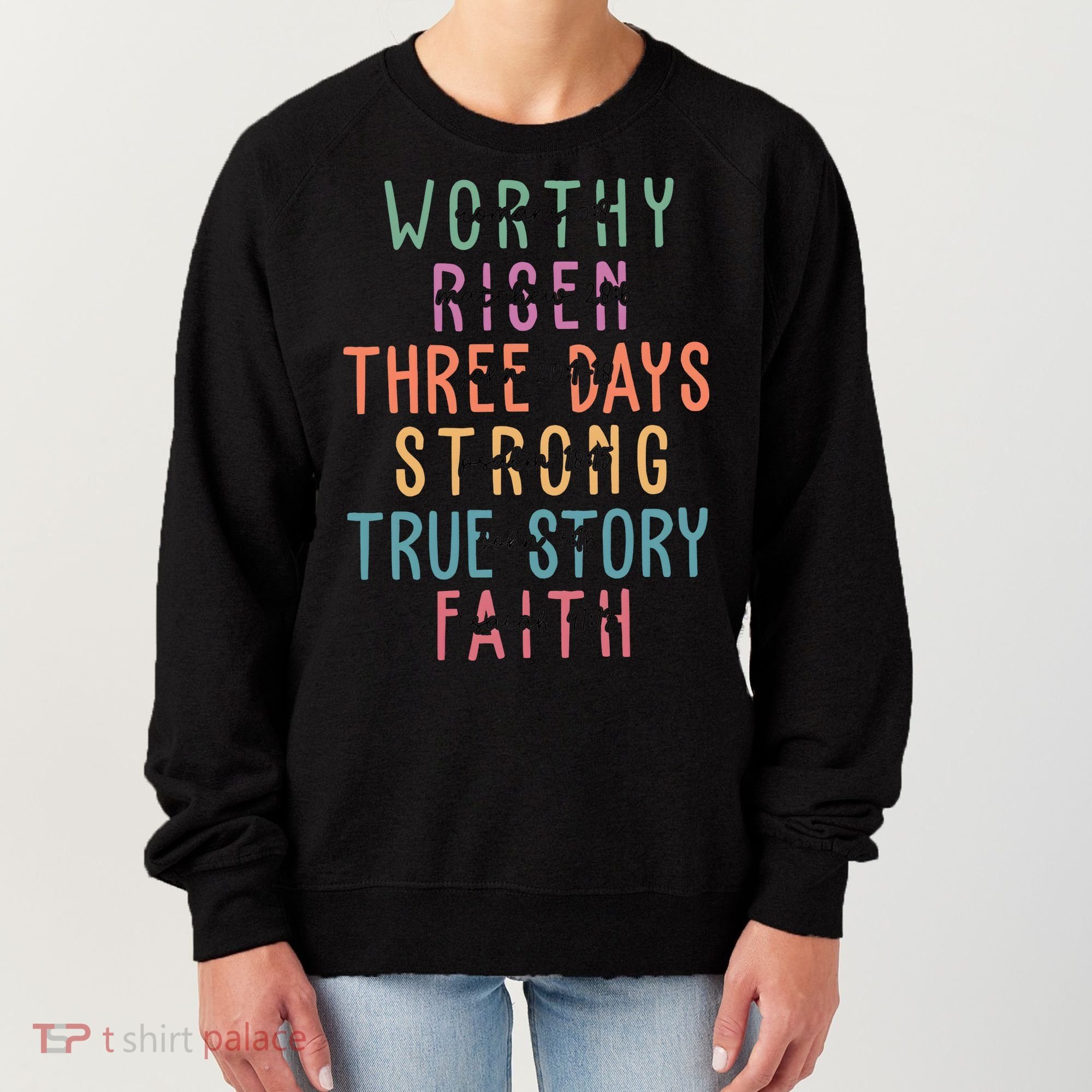 Easter Christian Family A Lot Can Happen Women's Sweatshirt