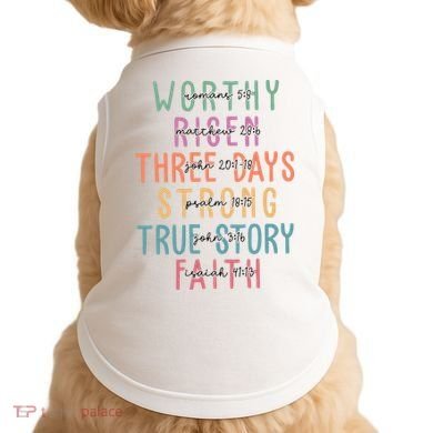 Easter Christian Family A Lot Can Happen Doggie Tank