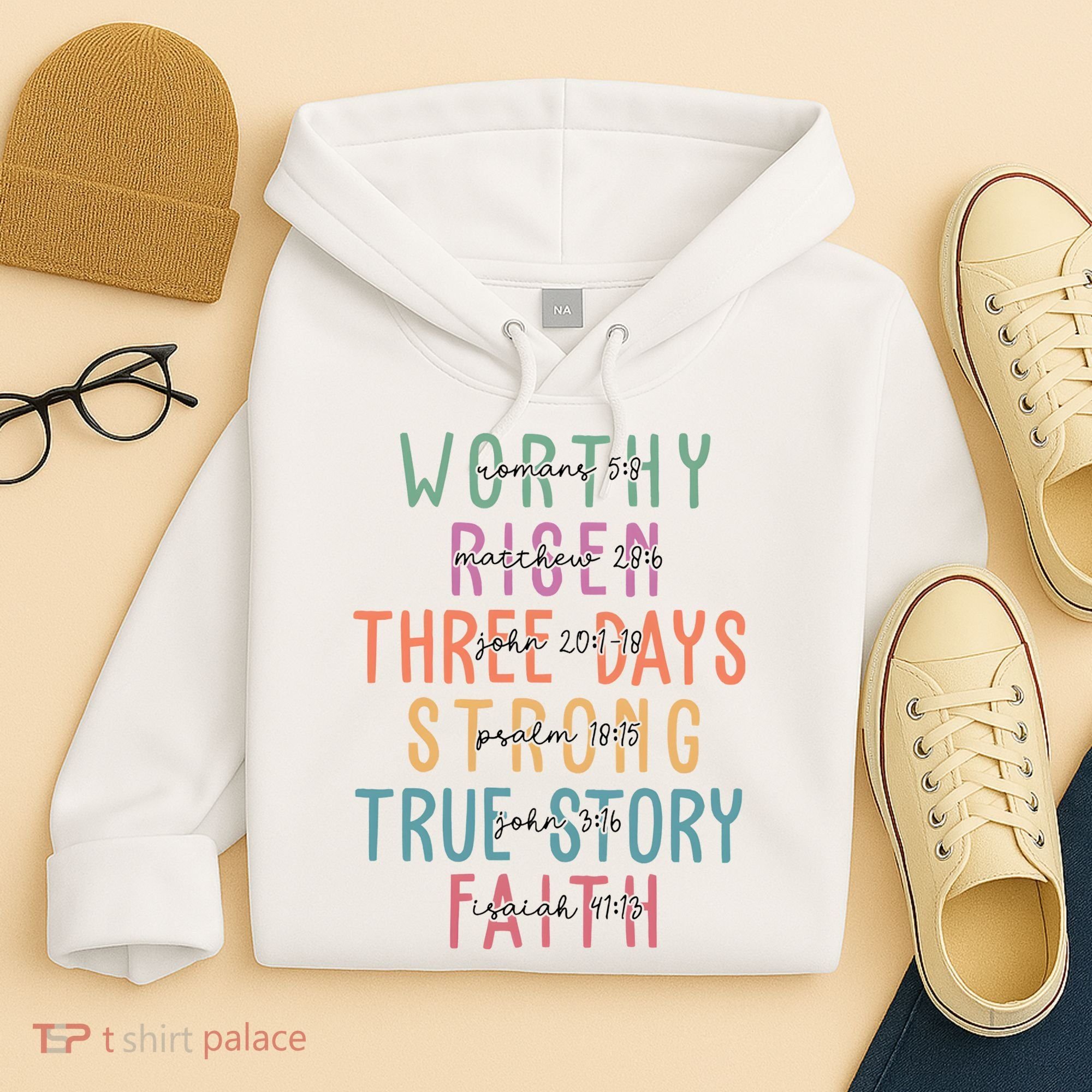 Easter Christian Family A Lot Can Happen Hoodie