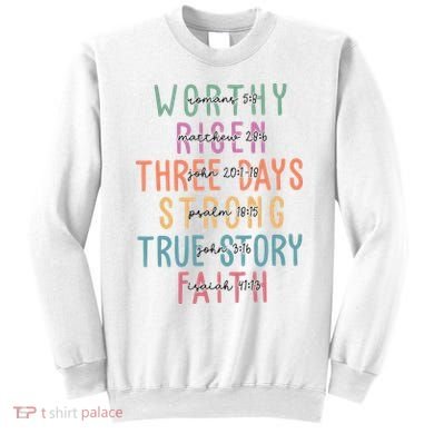 Easter Christian Family A Lot Can Happen Sweatshirt