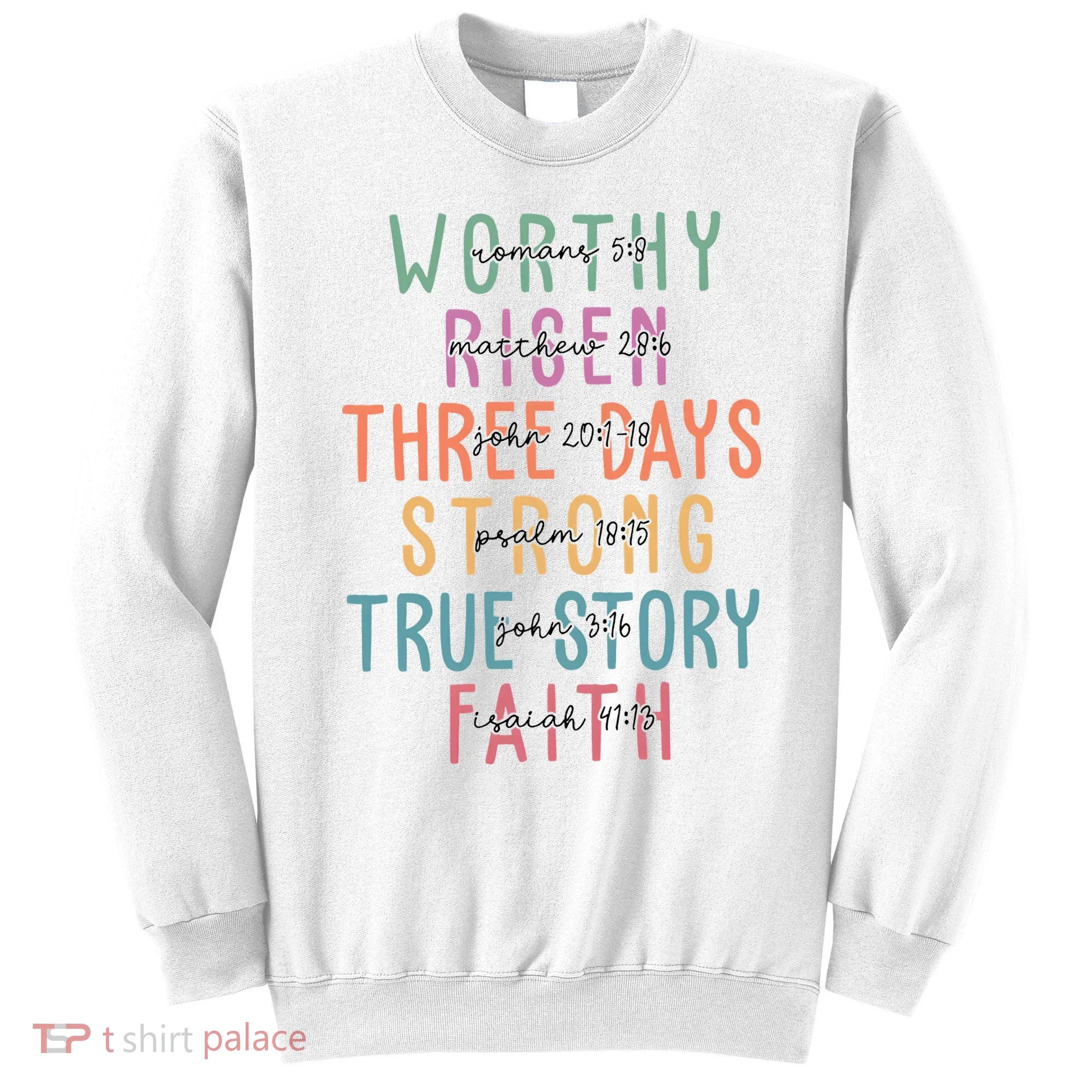 Easter Christian Family A Lot Can Happen Sweatshirt