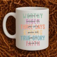 Easter Christian Family A Lot Can Happen Coffee Mug thumb 2
