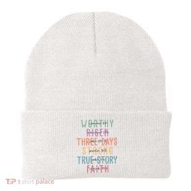 Easter Christian Family A Lot Can Happen Beanie