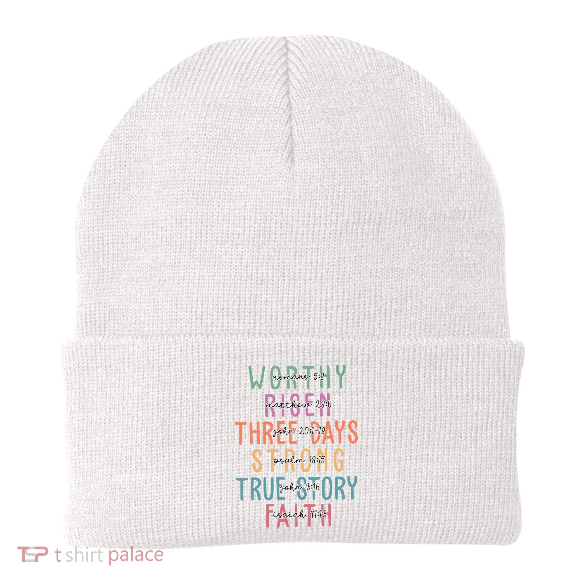 Easter Christian Family A Lot Can Happen Beanie