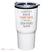 Easter Christian Family A Lot Can Happen Tumbler thumb 0