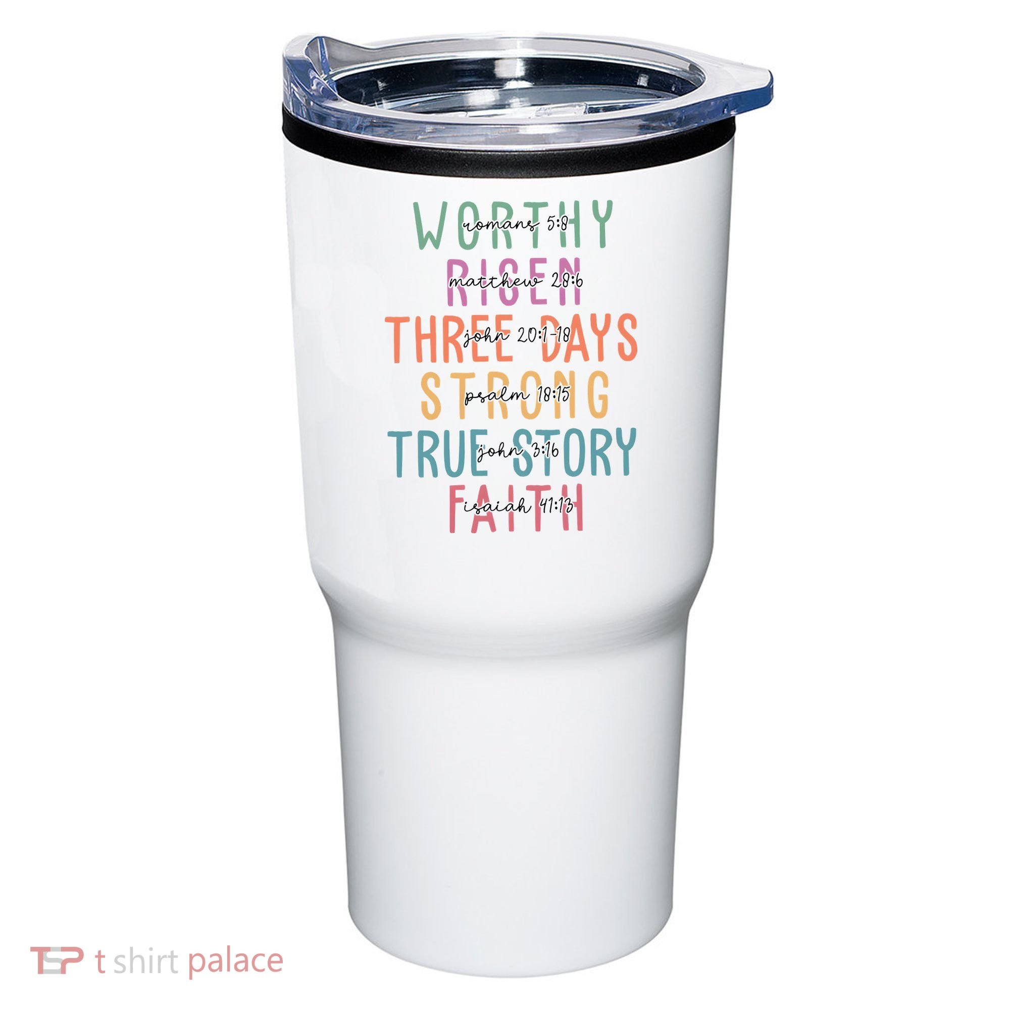 Easter Christian Family A Lot Can Happen Tumbler