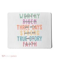 Easter Christian Family A Lot Can Happen Mousepad thumb 0