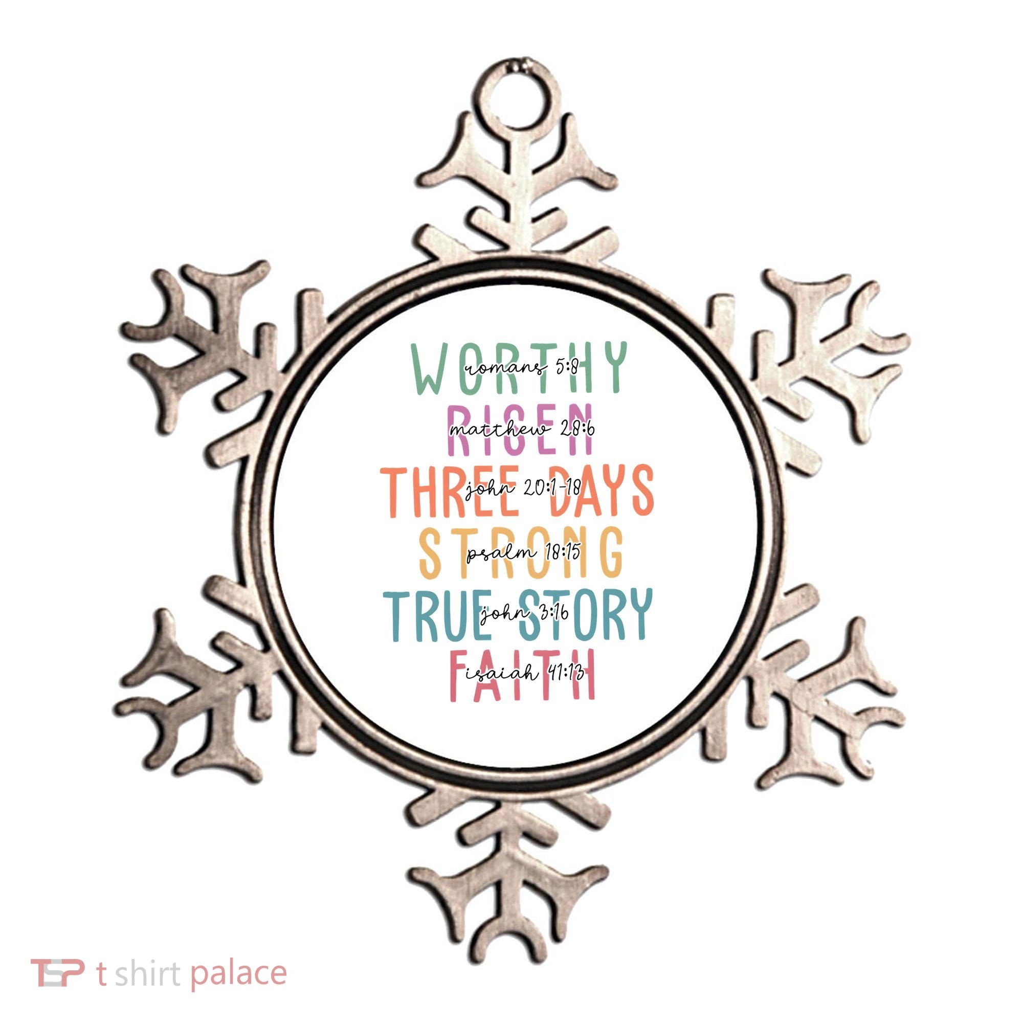 Easter Christian Family A Lot Can Happen Ornament