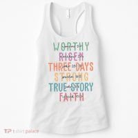 Easter Christian Family A Lot Can Happen Women's Tank Top thumb 0