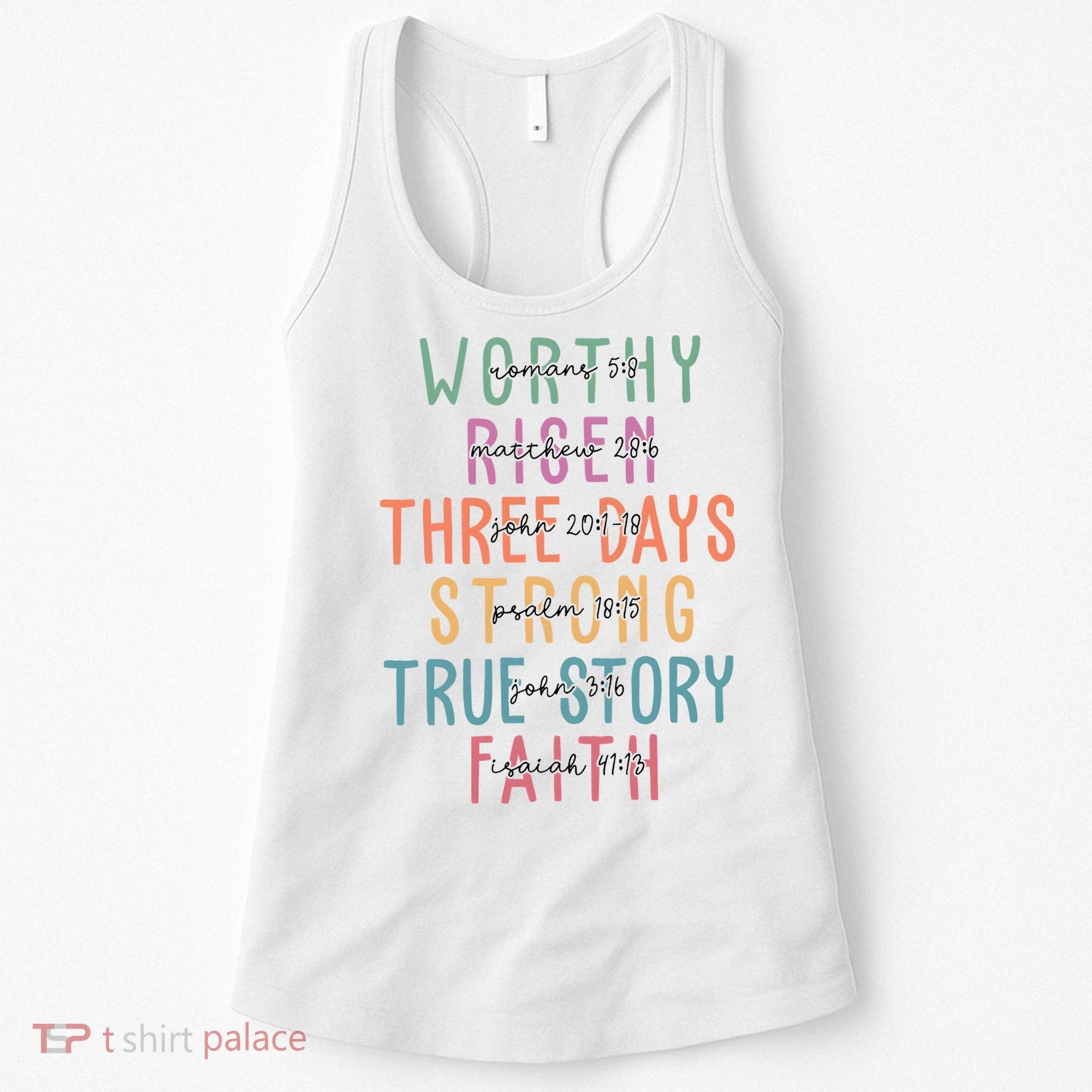 Easter Christian Family A Lot Can Happen Women's Tank Top