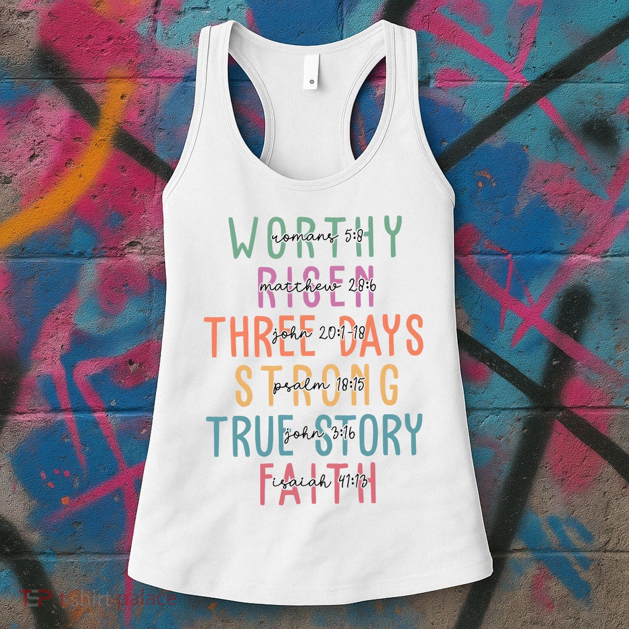 Easter Christian Family A Lot Can Happen Women's Tank Top