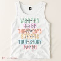 Easter Christian Family A Lot Can Happen Tank Top thumb 2