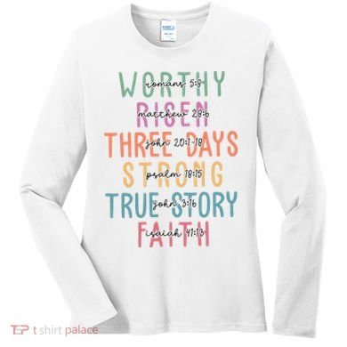 Easter Christian Family A Lot Can Happen Women's Long Sleeve Shirt