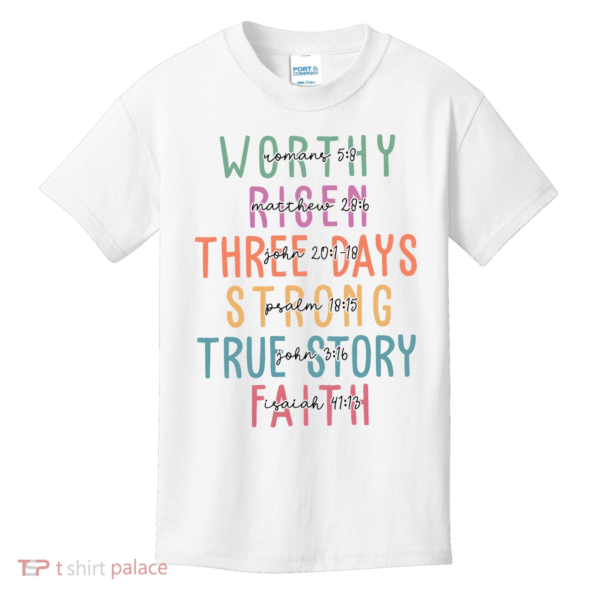 Easter Christian Family A Lot Can Happen Kids T-Shirt