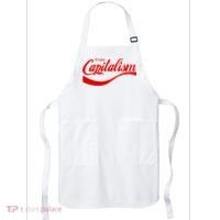 Enjoy Capitalism Funny Parody Political Humor Apron thumb 0