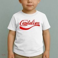 Enjoy Capitalism Funny Parody Political Humor Toddler T-Shirt thumb 2
