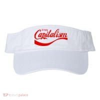 Enjoy Capitalism Funny Parody Political Humor Visor thumb 0