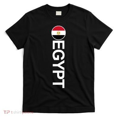 Egypt Country Flag Vertical T-Shirt