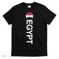 Egypt Country Flag Vertical T-Shirt thumb 0