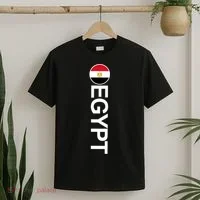 Egypt Country Flag Vertical T-Shirt thumb 2