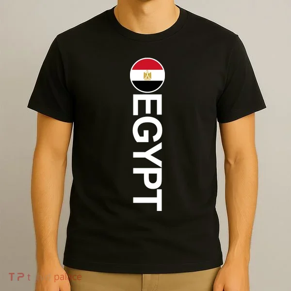 Egypt Country Flag Vertical T-Shirt