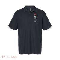 Egypt Country Flag Vertical Polo thumb 0