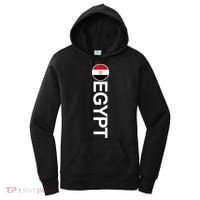 Egypt Country Flag Vertical Women's Hoodie thumb 0