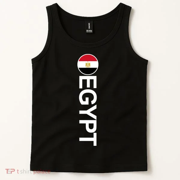 Egypt Country Flag Vertical Tank Top