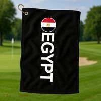 Egypt Country Flag Vertical Golf Towel thumb 1